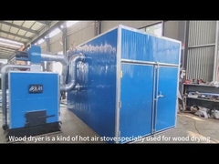 Customized Timber Drying Kiln with Automatic Control and Electric Heating Source