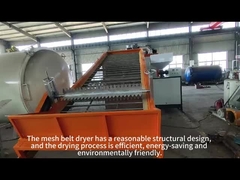 High Capacity Multi-Layer Mesh Belt Conveyor Dryer For Alfalfa Hay With Easy Operation