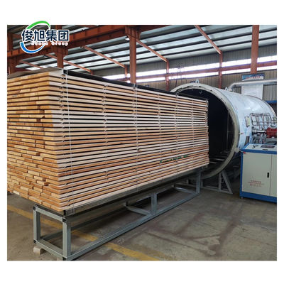 Fully Automatic 9KW 2000 KG Vacuum Wood Drying Machine for Industrial Timber and Hardwood Slabs